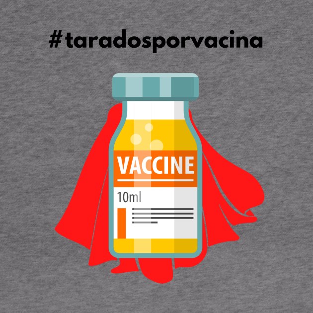 #taradosporvacina by Golden Eagle Design Studio